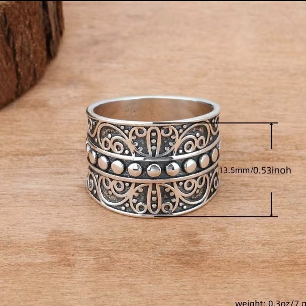 Boho Ring Funky and Chunky #751 - Picture 6 of 8